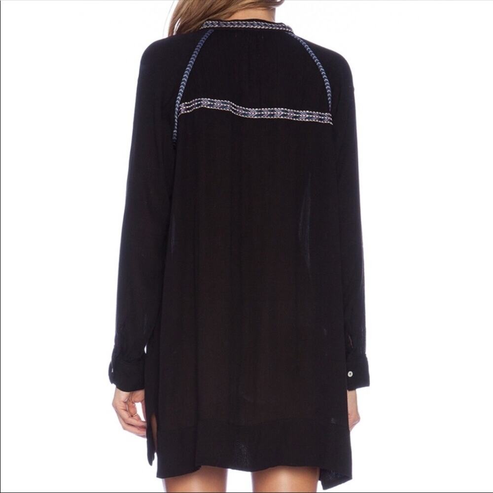 NWT Black Embroidered Tularosa Tunic - Picture 2 of 7